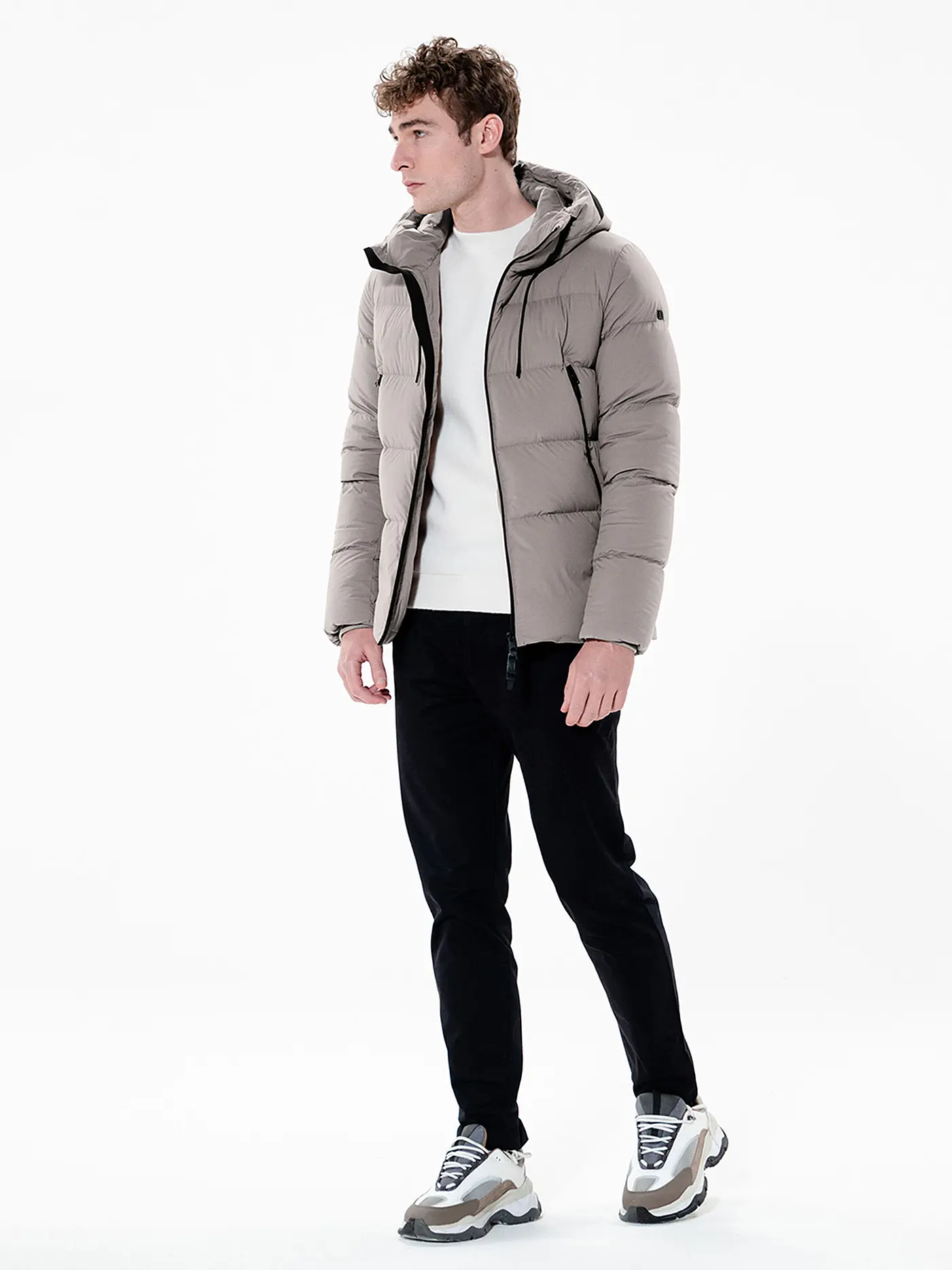DUNO | Daunenjacke JUMP LICOSA | beige